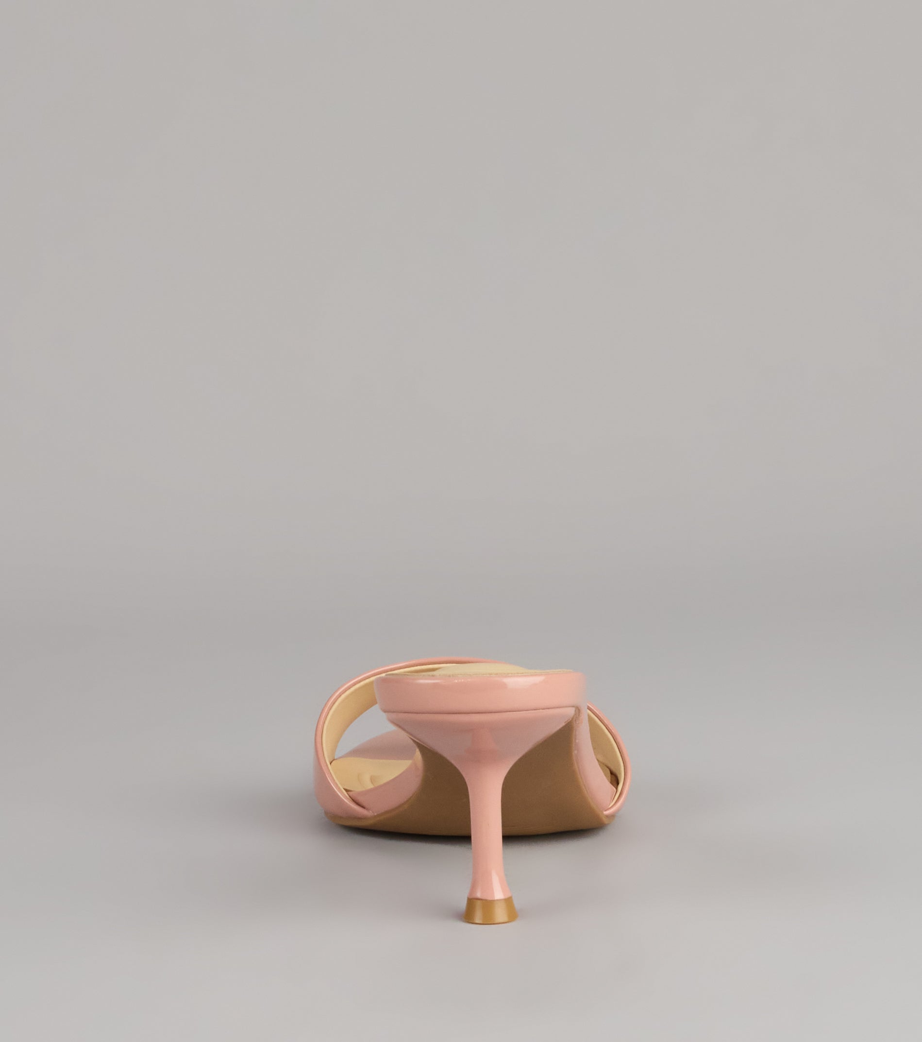 Own the Moment Patent Heeled Mules